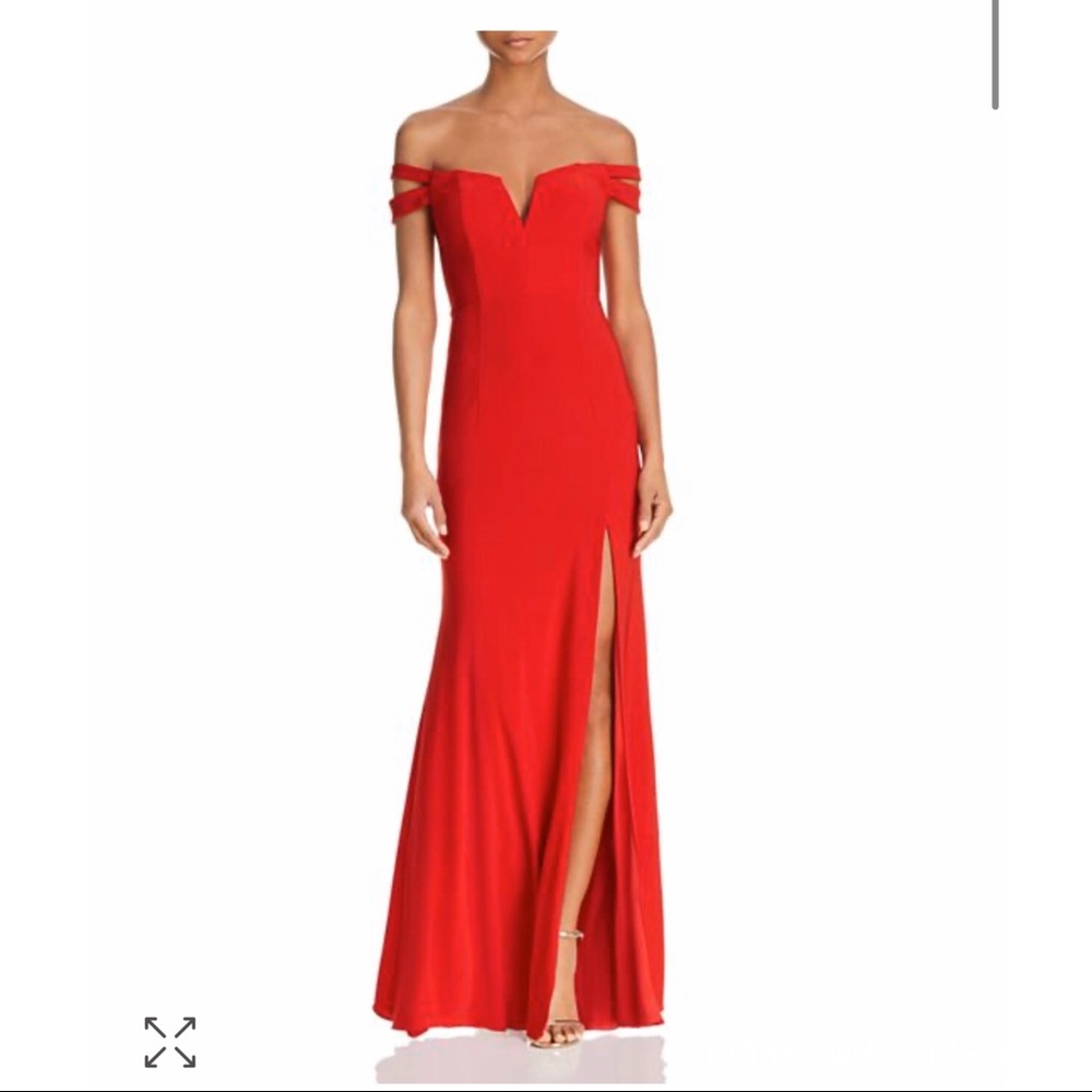 Red Maxi Dress NWT